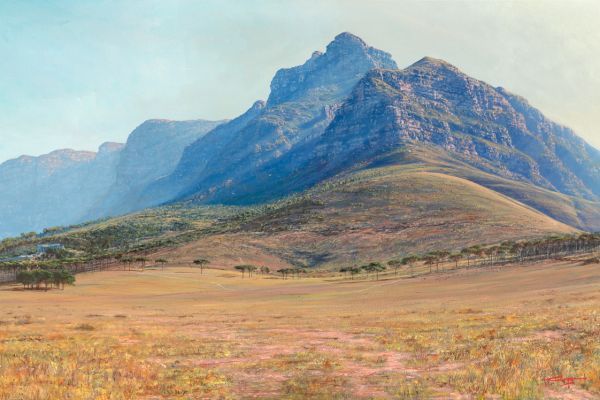 Devil's Peak painting