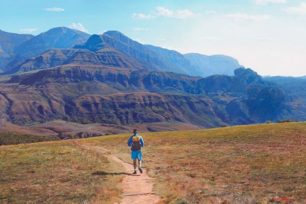 Drakensburg Hike painting