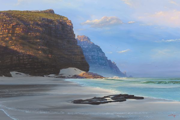 Diaz Beach, Cape Point painting