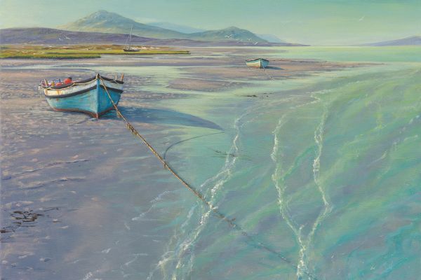 Tide’s out, Churchhaven Langebaan lagoon painting