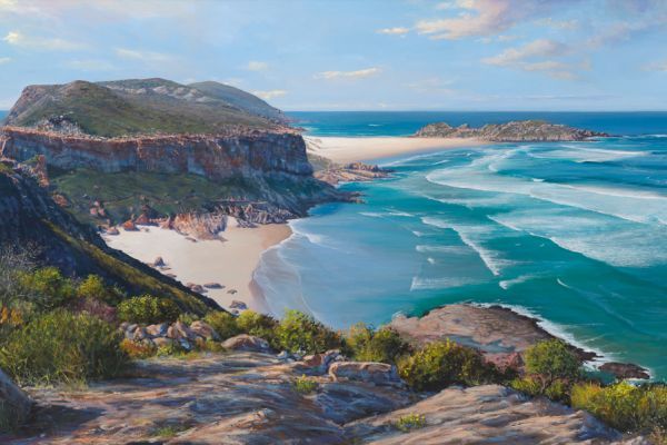 The Wild Side, Robberg Nature Reserve, Plettenberg Bay painting